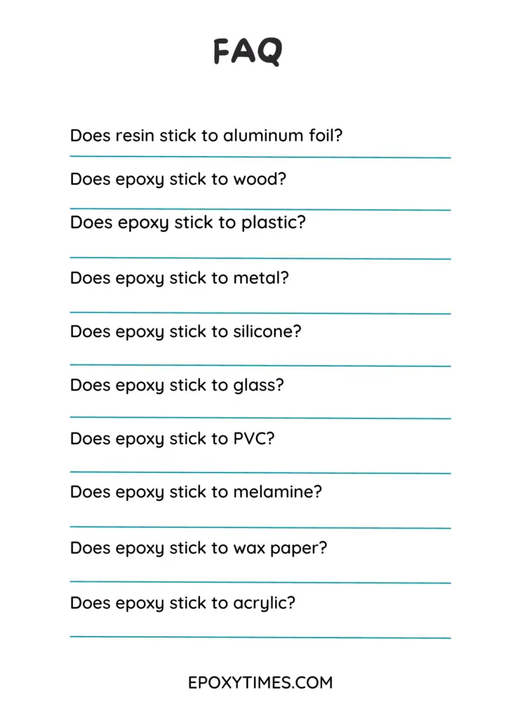 Epoxy Adhesive Compatibility with Different Materials