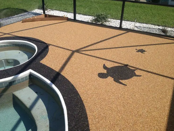 24 Unique and Inspiring Epoxy Driveway Design Ideas || River Rock Epoxy Driveway