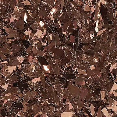 10 Unique Epoxy Flake Designs to Enhance Your Home or Office || Crystal Flake Shelf Brown