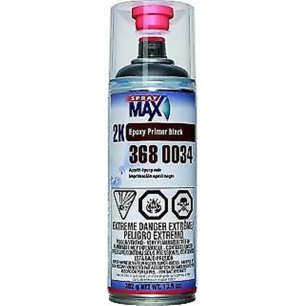  Epoxy Primer: A Guide with Top Product Recommendations
  || Spray Max 2K Activated Epoxy Primer Black