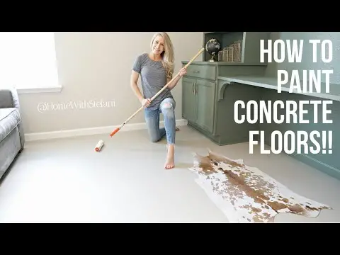 Top 25 Creative Ideas of Epoxy Alternatives || Latex Concrete Paint Floor Finish