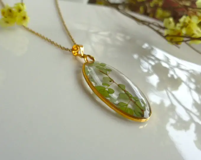 Best 30 Epoxy Jewelry Ideas || Dried Flowers Pendant Necklace